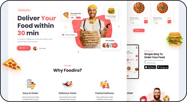 MNO Food Delivery Website